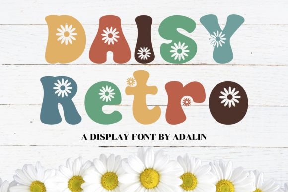 Daisy Retro: A Playful Typeface for Modern Projects