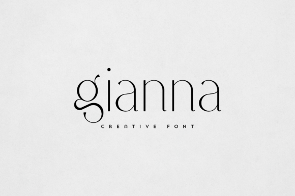 Gianna: A Fresh Take on Sans Serif Typography