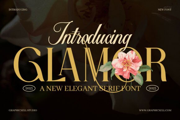 Glamor Serif: Crafting a Modern Classic with This Serif Font