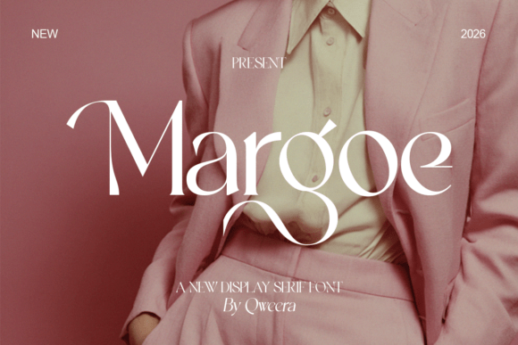 Margoe: A Serif Font for Modern Feminine Branding