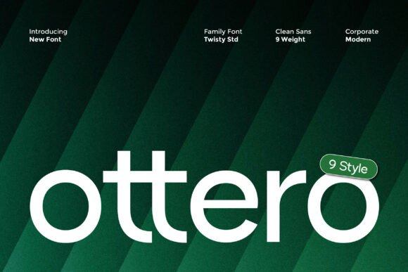 Ottero: The Sans Serif for Modern Design Clarity