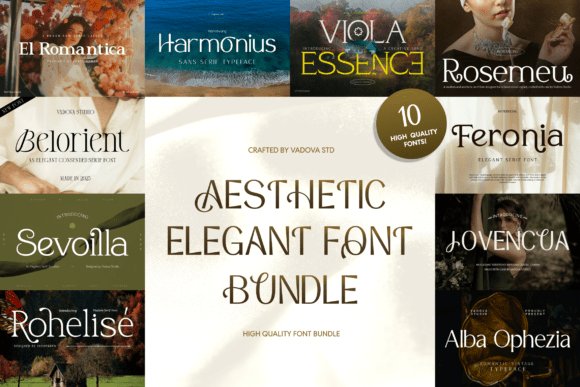 Refined Creativity: The Aesthetic Elegant Bundle